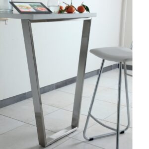 Pied trapèze hauteur 870 ou 920mm en acier