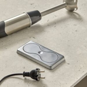 Bloc 2 prises EIGHT SQUARE avec réhausse