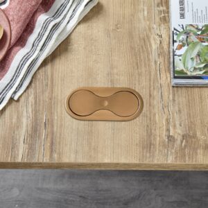 bloc 2 prises eight affleurant coloris cuivre mat MSA 033CU