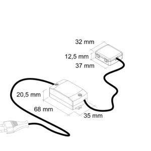 schéma du convertisseur 24V(DC) IROSAN T7LED