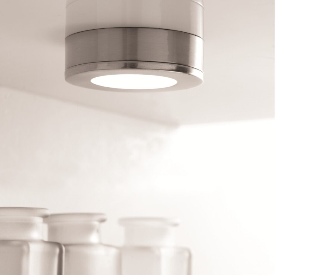 spot led inox IROSAN Connect Light 1,7 W diffuseur blanc MSA LHC-38-IB